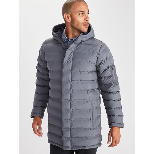 Marmot Parka Grey NZ - Alassian Featherless Jackets Mens NZ4187326